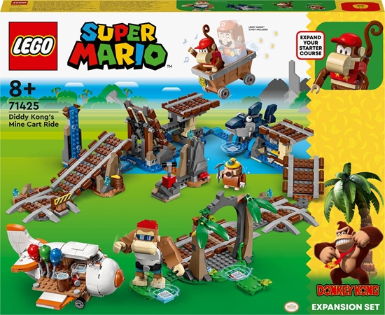 Picture of LEGO Super Mario 71425 Diddy Kongs Mine Cart Ride