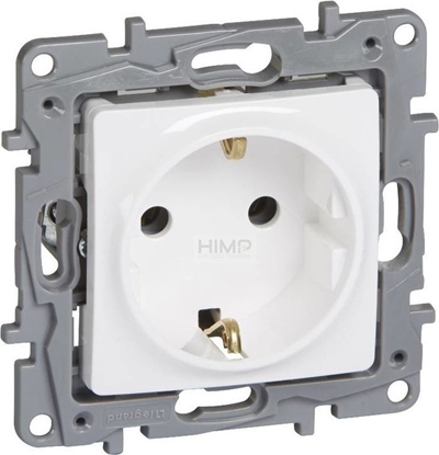 Picture of Legrand Gniazdo pojedyncze Legrand Niloe / Niloe Selection 764539 z uziemieniem schuko biae