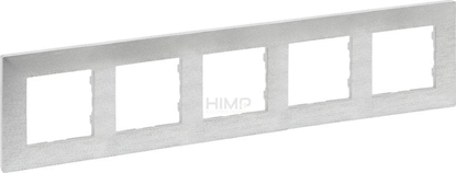 Picture of Legrand Ramka piciokrotna Legrand Niloe Step 863895 aluminium szczotkowane
