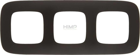 Picture of Legrand Ramka potrójna VALENA ALLURE, czarny mat (754403)