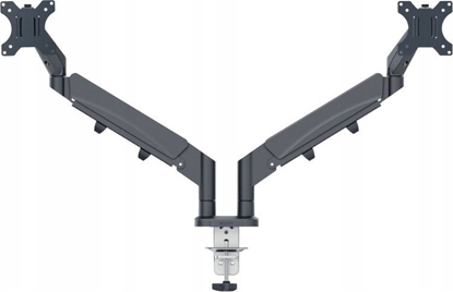 Attēls no Leitz Rami na 2 monitory Leitz Ergo ciemnoszare