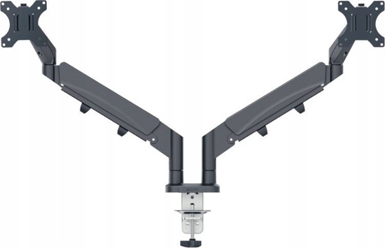 Picture of Leitz Rami na 2 monitory Leitz Ergo ciemnoszare