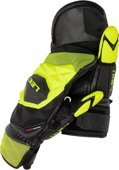 Picture of Leki LEKI RKAWICE WCR Venom SL 3D MITT black-ice lemon 8.5