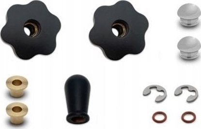 Picture of Lelit Lelit - PLA2202 Zestaw uchwytów do ekspresu MaraX - Drewno orzech czarny