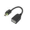 Изображение Lenovo 4X90Q93975 video cable adapter Mini DisplayPort DisplayPort Black