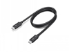 Picture of Lenovo 4X91K16968 Thunderbolt cable 0.7 m 40 Gbit/s Black