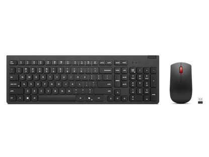 Изображение LENOVO ESSENTIAL WIRELESS KEYBOARD AND MOUSE COMBO GEN2 AI - RUSSIAN/CYRILLIC