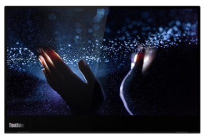 Изображение Lenovo M14t LED display 35.6 cm (14") 1920 x 1080 pixels Full HD Touchscreen Black