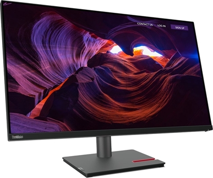 Изображение Lenovo ThinkVision P32p-30 LED display 80 cm (31.5") 3840 x 2160 pixels 4K Ultra HD Black
