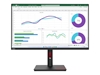 Изображение Lenovo ThinkVision T32h-30 LED display 80 cm (31.5") 2560 x 1440 pixels Quad HD Black