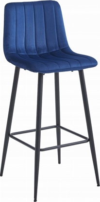 Picture of Leobert Hoker POZZA - granat aksamit / nogi czarne x 2