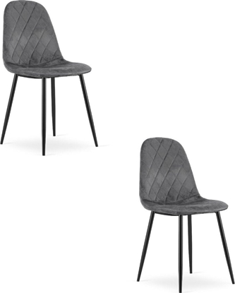 Picture of Leobert Krzeso ASTI - ciemny szary aksamit x 2