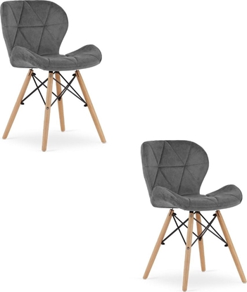 Изображение Leobert Krzeso LAGO Aksamit - szare x 2