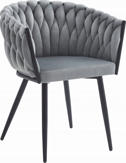 Изображение Leobert Krzeso ORION - aksamit jasnoszare x 1