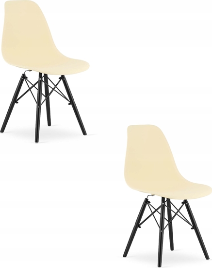 Picture of Leobert Krzeso OSAKA kremowe / nogi czarne x 2