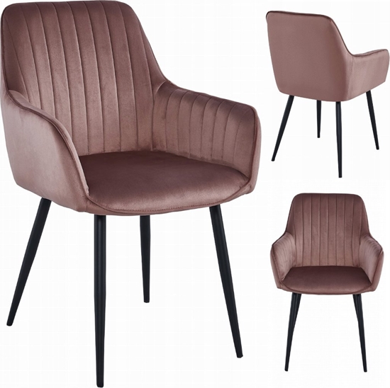 Изображение Leobert Krzeso SOLDEN - aksamit ró / nogi czarne x 1