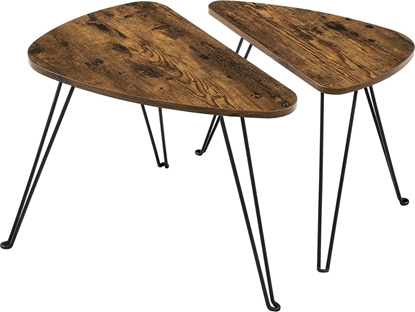 Picture of Leobert Stolik kawowy dwuczciowy loftowy