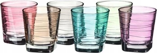 Изображение Leonardo - Zestaw 6 kolorowych szklanek 250ml Vario