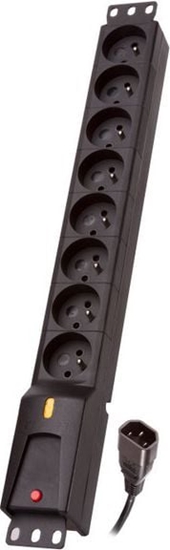 Picture of Lestar Listwa zasilajca LZRM 810 BW G-A K.:CZ 3,0M IEC320 (1966004987)