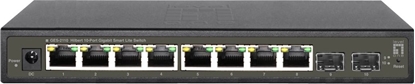 Picture of Level One GES-2110 black Hilbert 10Port Gb Smart Lite