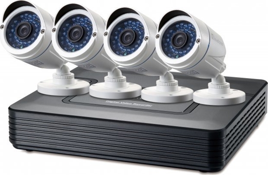 Picture of LevelOne DSK-8001 8-Channels-CCTV-Surveillance Kit