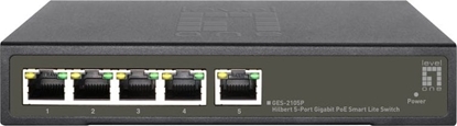 Picture of LevelOne GES-2105P Hilbert 5-Port Gigabit PoE Smart Switch