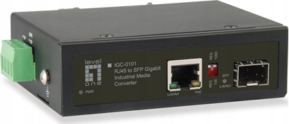 Picture of LevelOne IGC-0101 Industrial Gigabit RJ45 SFP Media Converter