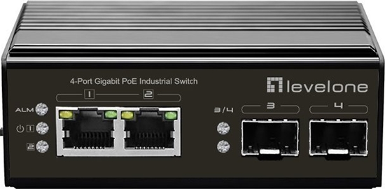 Изображение LevelOne IGP-0431 Industrial 4-Port Gigabit PoE Switch
