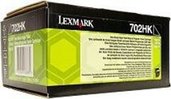 Изображение Lexmark 702HK R toner cartridge 1 pc(s) Original Black