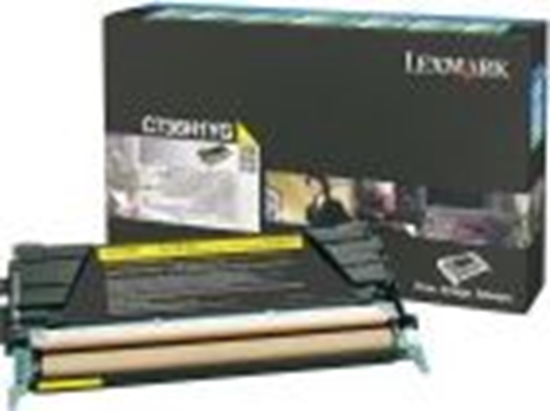 Picture of Lexmark C736H1YG toner cartridge 1 pc(s) Original Yellow
