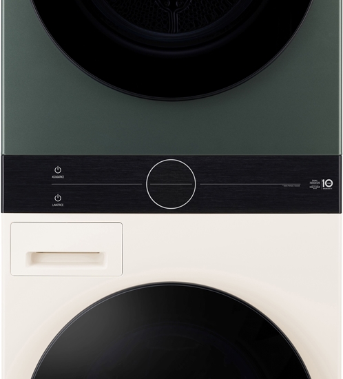 Изображение Pralko-suszarka LG 12 kg + 10 kg gboko 66 cm 1400 apgr/min biay/zielony - Velas pralka + w odpywowy