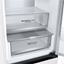 Attēls no LG | Refrigerator | GBV5240DSW | Energy efficiency class D | Free standing | Combi | Height 203 cm | No Frost system | Fridge net capacity 277 L | Freezer net capacity 110 L | Display | 35 dB | White