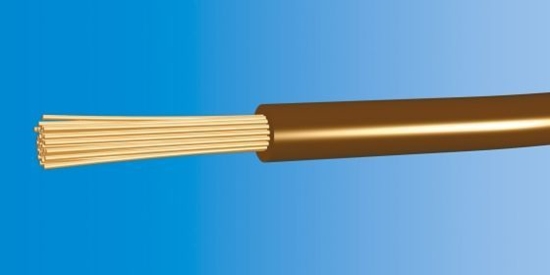 Picture of LGYDY Przewód LGY 1X0,75 mm2 brzowy 300/500V (LGY0,75_500)