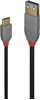 Picture of Lindy 0.5m USB 3.2 Type A to C Cable, 5A PD, Anthra Line