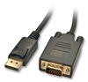 Изображение Lindy 1m DisplayPort/VGA Cable VGA (D-Sub) Black