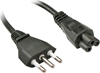 Изображение Lindy 2m, CEI23-16-VII - IEC 320 C5 Black C5 coupler