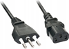 Picture of Lindy 30413 power cable Black 2 m CEI 23-16 C13 coupler