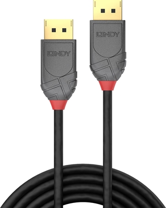Attēls no Lindy 3m DisplayPort 1.2 Cable, Anthra Line