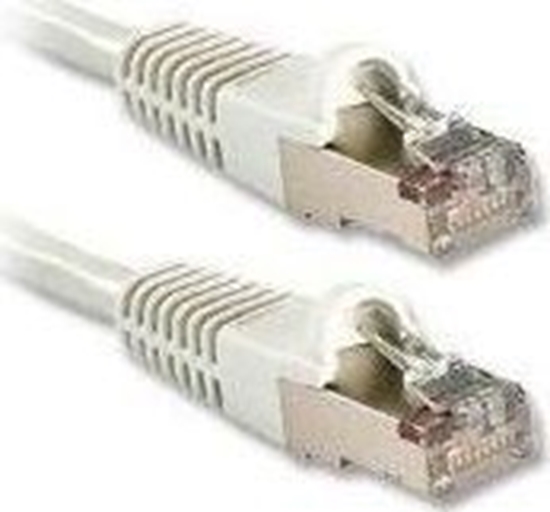 Picture of Lindy 47191 networking cable White 0.5 m Cat6 S/FTP (S-STP)