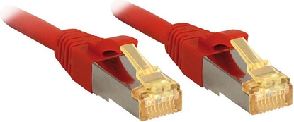 Attēls no Lindy 47291 networking cable Red 0.5 m Cat7 S/FTP (S-STP)