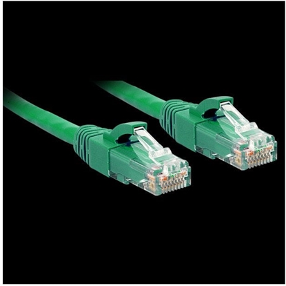Attēls no Lindy 20m Cat.6 U/UTP Network Cable, Green