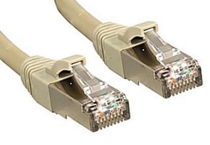 Attēls no Lindy Cat.6 S/FTP 2m networking cable Grey Cat6 S/FTP (S-STP)