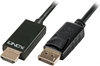 Picture of Lindy DisplayPort/HDMI 2m Black