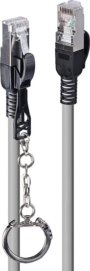 Picture of Lindy 47608 tīkla kabelis Pelēks 15 m Cat6a S/FTP (S-STP)