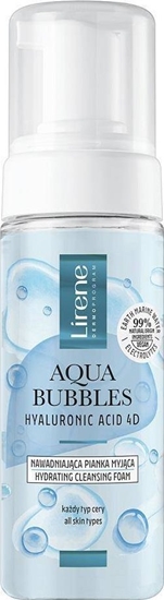 Picture of Lirene Aqua Bubbles Hyaluronic Acid 4D Nawadniajca pianka myjca 150ml