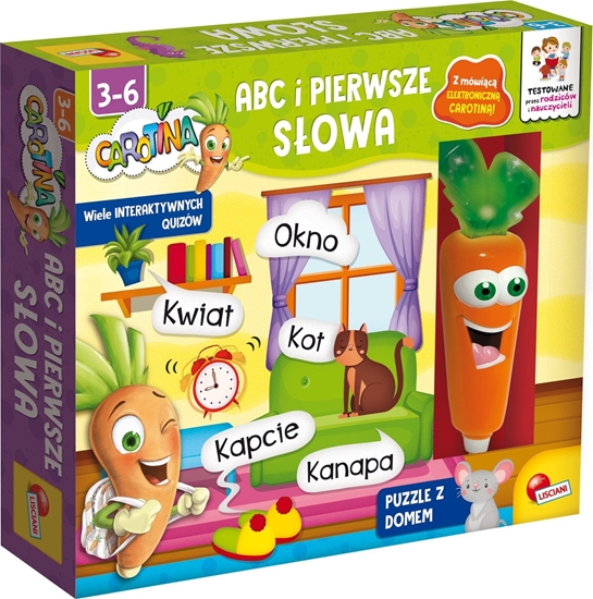 Изображение Lisciani Carotina - ABC i pierwsze sowa