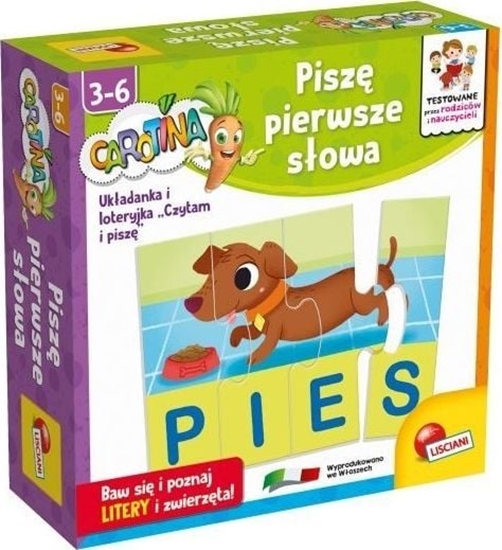 Picture of Lisciani Carotina Pierwsze sowa 87518 LISCIANI