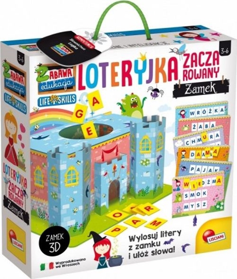 Picture of Lisciani Gra edukacyjna Loteryjka - Zaczarowany zamek