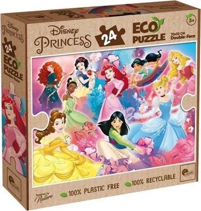 Picture of Lisciani LISCIANI DISNEY PUZZLE EKO DWUSTRONNE PRINCESS 24 EL.