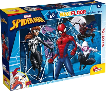 Picture of Lisciani LISCIANI MARVEL PUZZLE DF MAXI FLOOR 60 SPIDERMAN